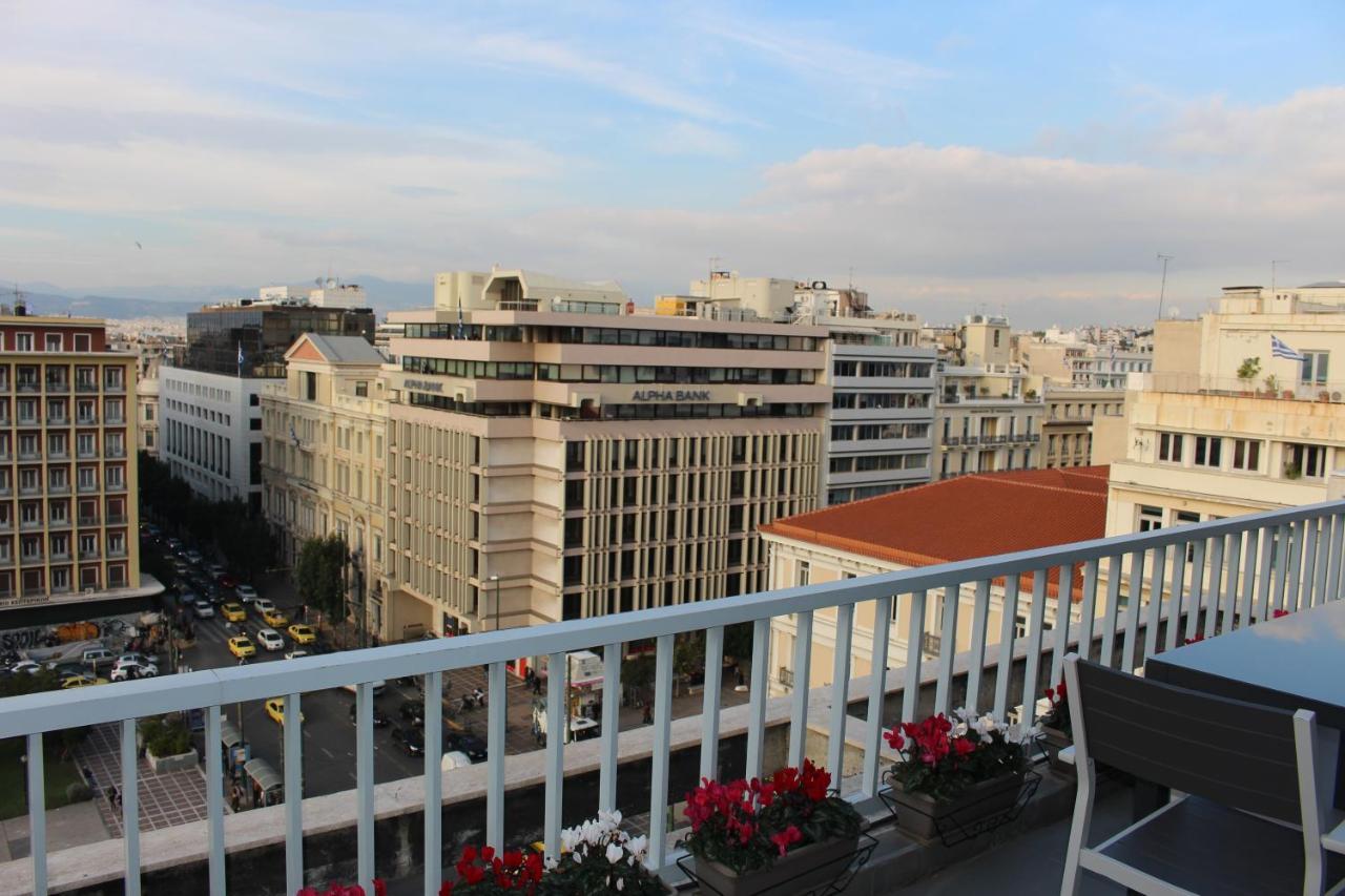 Central Athens Loft Exterior foto